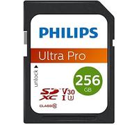 Carte mémoire SDXC - PHILIPS - Ultra Pro - 256 Go - UHS-I U3 - Vitesse 100 Mo/s