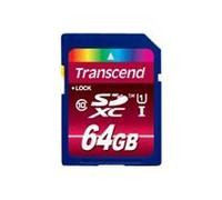 Carte mémoire SDXC - TRANSCEND - 64 Go - UHS-I Class 10 - Compatible Smartphones/Tablettes - Noir