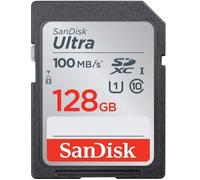 Carte mémoire SDXC UHS-I U1 128 Go - SANDISK - ULTRA SDHC 100MB/s