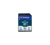 Verbatim Carte mémoire SDXC 47022 Pro 64 Go - UHS‑I U3 Classe 10 - 300x/600x