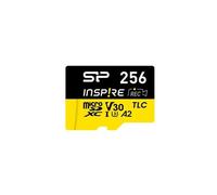 Carte Mémoire Silicon Power Inspire 256 Gb Microsdxc V30 Uhs-I U3 A2 4k + Adaptateur (Sp256gbstxla2v1nsp)