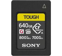 Carte mémoire Sony 640 Go CFexpress Type-A TOUGH (CEAG640.SYM) | ✅ Livraison gratuite à partir de 100 €