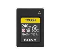 Carte mémoire Sony pour appareil photo carte cfexpress type a : 240 go r1800 / w1700