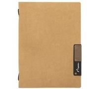 Carte Menu A5 gamme nature, 1 double inserts inclus (présente 4 pages) Securit G