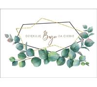 Carte - Merci à Dieu pour toi - Feuilles