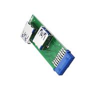 Carte mère 19 broches Interface 2 ports USB 3.0 Carte d'extension 5 Gbps Vitesse de transfert Carte mère USB Répartiteur d'extension