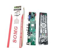 Carte Mère À Puce V56 Sans Lecteur HDV56R/U-AS V2.1 Carte Mère TV AV Simple Capuchon De Saut Anglais Avec Boîte De Couleur En Plusieurs Résolutions(B)