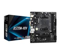 Carte mère ASROCK A520M-HDV - Micro ATX - Socket AM4 - DDR4 SDRAM - Prise M.2