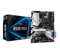 Carte mère - ASROCK - B550 Pro4 - Socket AM4 - AMD B550 - 64 Go RAM