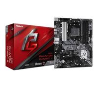 ASRock B550M Phantom Gaming 4 - Carte-mère - micro ATX - Socket AM4 - AMD B550 - USB 3.2 Gen 1 - Gigabit LAN - carte graphique embarquée (unité centrale requise) - audio HD (8 canaux)
