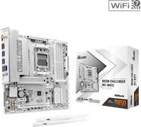 ASRock B850M Challenger Carte mère Wi-FI Blanc Socket AM5 Micro-ATX, Prend en Charge AMD Ryzen 9000/8000/7000 Series, B850, DDR5 8000+ (OC), PCIe 5.0, WiFi 7, 2.5G LAN, Ports Lightning Gaming