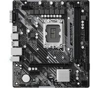 ASRock Carte mère H610M-HVS/M.2 R2.0, Intel H610, Socket 1700, Micro ATX, 2x DDR4, 1x M.2