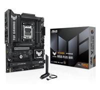 ASUS TUF GAMING B850-PLUS WIFI AMD ATX motherboard, 14+2+1 80A DrMOS power stages, DDR5, PCIe 5.0 Ready, 3xM.2 slots, Wi-Fi 7, Realtek 2.5Gb Ethernet, DisplayPort, HDMI™, USB 20Gbps Type-C®, Aura Sync