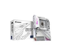 GIGABYTE Carte mère Z890 AORUS ELITE X ICE - Prend en charge les processeurs Intel Core Ultra (Série 2), VRM à 16+1+2 phases, jusqu'à 9500MHz DDR5 (OC), 1xPCIe 5.0 + 4xPCIe 4.0, Wi-Fi 7, LAN 2.5GbE, Thunderbolt 4