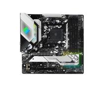 Carte mère B550M Steel Legend Compatible avec processeurs 5800X3D, 5700X, 5600G, Socket AM4, DDR4 4533 MHz, 128 Go NVME, M.2, HDMI, PCIe 4.0