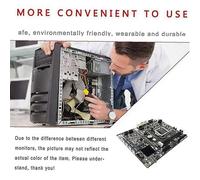 Carte mère B75 Eth 8 ports USB, 8 ports USB, processeur G630, 2 ports DDR3, 4 Go de RAM, SSD 128 Go, ventilateur, câble SATA et déflecteur.