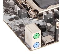 Carte Mère B75 M.2 DDR3 1155 Broches USB3.0 SATA3, Prise en Charge du Disque Dur Haute Vitesse, Double Ports USB 3.0 Avant et Arrière, Sortie VGA + + DVI, Carte Mère