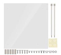 Carte mère Cadre Acrylique Cadre Ouvert surjet Acrylique Transparent boîtier d'ordinateur Support de Base Bricolage pour Carte mère ITX