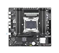 Carte mère Carte mère combinée Fit for X99 2011-3 avec xeon e5 2680 v4, 128 go, 2133MHz (8x16), mémoire DDR4 REG ECC NVME NGFF SATA 3.0 jusqu'à 256G