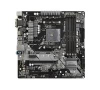 Carte mère Carte mère Fit for ASRock B450M PRO4 B450 AM4 for Ryzen 5 5600X 5600 5700x3d 5700x CPU DDR4 M.2 HDMI M-ATX
