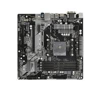 Carte mère Carte mère Fit for ASRock B450M PRO4 Compatible AM4 avec processeurs 5950X, 5800X3D, 5700X, 5600X, 5600G, 1700X, 2700X, 4xDDR4, M.2, NVME, HDMI, mATX
