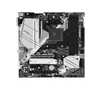 Carte mère Carte mère Fit for ASRock B550M Pro4 Ryzen 5000/3000 M-ATX, PCIe 4.0, DDR4 4733 MHz (OC), Double M.2, HDMI/DP, 8 Phases d'alimentation, RVB