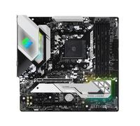 Carte mère Carte mère Fit for ASRock B550M Steel Legend B550, Socket AM4, for Ryzen 5600X 5800X3D, PCIe 4.0 2,5 GHz, Double SSD M. NVMe