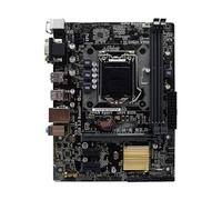 Carte mère Carte mère Fit for ASRock H81M-E, Socket LGA 1150, Compatible avec Les processeurs i7-4790K, i7-4770K, i5-4690K, i5-4670K et i3-4130, 2 x DDR3 1600 MHz, Format mATX.