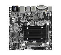 Carte mère Carte Mère Fit for ASRock J3160-ITX Mini-ITX, Processeur Intel Quad-Core J3160, 2xDDR3, 16 Go, USB 3.1, PCIe 2.0, HDMI, DVI-D, 4xSATA3