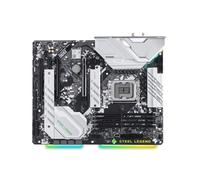 Carte mère Carte mère Fit for ASRock Z690 Steel Legend WiFi 6E LGA 1700 Compatible avec Les processeurs i9-14900KF, i7-12700K et i5-12400F, 4 emplacements DDR5, M.2 NVMe, HDMI, Format ATX