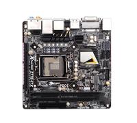 Carte mère Carte mère Fit for ASRock Z77E-ITX Mini-ITX ITX HTPC Z77i, Emplacement for Carte Z77, LGA1155, DDR3, SATA3, USB3.0, Compatible I7 3770K