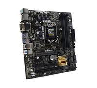 Carte mère Carte mère Fit for ASUS B150M-C/CSM LGA1151 Compatible avec Les processeurs i7-7700K, i7-6700K, i5-7600K et i5-6600K (6500 MHz), 4 x DDR4, 64 Go de RAM, HDMI, M.2, PCIe 3.0