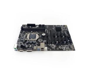Carte mère Carte Mère Fit for B250 12 Cartes, Interface 1151 DDR4, n'est Pas Une Graphique Directe, Jeu De 9 1X À 16X