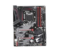 Carte mère Carte mère Fit for Gigabyte Z370 AORUS Gaming 3, processeur Intel LGA1151 ATX 2xM.2, Port USB .1 en façade, RGB, Fusion, Ventilateur, arrêt, Crossfire