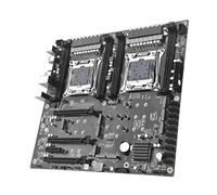 Carte mère Carte mère Fit for X99 Double Socket LGA 2011-3 avec 2 processeurs Xeon E5 2699 V4, 128 Go de RAM 2133 MHz, refroidisseurs processeur, Alimentation et kit M. 1 to