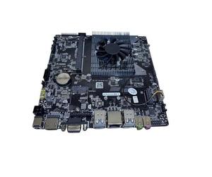 Carte mère Carte mère ITX de contrôle Industriel N95 Quad Core de 12e génération, Ordinateur Tout-en-Un, Mini hôte HTPC, Machine publicitaire DC