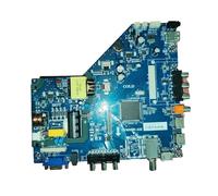Carte mère CV3663BH-Q32 avec 3 interfaces HDMI. Tension d'alimentation : 35-50 V, intensité : 450 mA. Fonctionne correctement.(1T0SD 0CI 44V 600MA)
