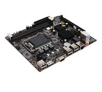 Carte mère DDR3, Carte mère de Bureau H81 LAG1150 avec Prise en Charge HDMI SATA 2.0 USB 2.0 VGA + HDMI Double Sortie, Compatible avec la mémoire de Bureau DDR3 1066/1333/1600