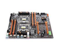 Carte Mère de Bureau, Carte Mère de Jeu Inter X99 LGA 2011 avec 2 NVME/6 SATA, 8 DDR4, Carte Réseau RJ45 Gigabit