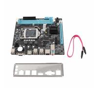 Carte mère de bureau H61 6 USB2.0 DDR3 M.2 NVMe NGFF 100 Mbps LAN Micro ATX carte mère pour prise LGA1155 I3 I5 I7