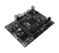 Carte Mère de Bureau M-ATX, Emplacement CPU LGA 1151, Prend en Charge Core I7 I5 I3, Realtek Ethernet, Mémoire DDR4, Sortie DVI, Mode d'alimentation 5 Phases, PCI-E 3.0