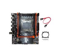 Carte Mère de Bureau X99 D4 + Câble B85 LGA2011-3 4 Emplacements RAM DDR4 REG ECC M.2 PCIe SATA3.0 Carte Mère Gaming X99