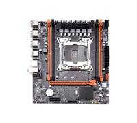Carte Mère de Bureau X99 D4, Socket B85 LGA2011-3, 4 Emplacements pour Mémoire DDR4 REG ECC, M.2 PCIe SATA3.0, Carte Mère Gaming X99