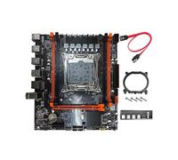 Carte Mère de Bureau X99 D4, Socket LGA2011-3, 4 Emplacements pour Mémoire DDR4 REG ECC, Port M.2 PCIe SATA3.0, Carte Mère Gaming X99