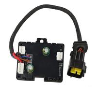 Carte mère de commande pour chauffage diesel 2KW 12V voiture camion plastique métal robuste fiable montage facile pièce de rechange pour chauffage de véhicule Noir 10,3 x 10,3 x 3,1 cm