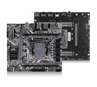 Carte mère de jeu, 4 canaux DDR4 LGA 2011-3, carte mère PCIe NVMe M.2 X99 avec SATA 3.0 6 Go pour processeurs i7 et E5 V3 V4