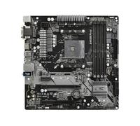 Carte mère de Jeu Carte mère Fit for ASRock B450M PRO4 B450 AM4 for Ryzen 5 5600X 5600 5700x3d 5700x CPU DDR4 M.2 HDMI M-ATX