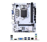 Carte mère de Jeu Carte Mère Fit for H511M, Processeur LGA1200 for Processeurs Core I3/i5/i7 De 10e/11e Génération, Mémoire DDR4 for Ordinateur Bureau, 64 Go NVME M.2 Double Canal