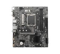 Carte mère de Jeu Carte mère Fit for MSI Pro H610M-G DDR4 H610 Micro-ATX for Bureau/Jeux LGA 1700 Compatible Intel Core 14e/13e/12e génération 12400F 12100F