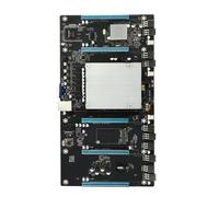 Carte mère de Jeu Carte Mère for Machine De Minage Fit for ETH79-X5, Compatible avec 5 Emplacements GPU, SSD MSATA 128 Go À Grand Espacement Et Kit Mémoire DDR3 8G1600*1